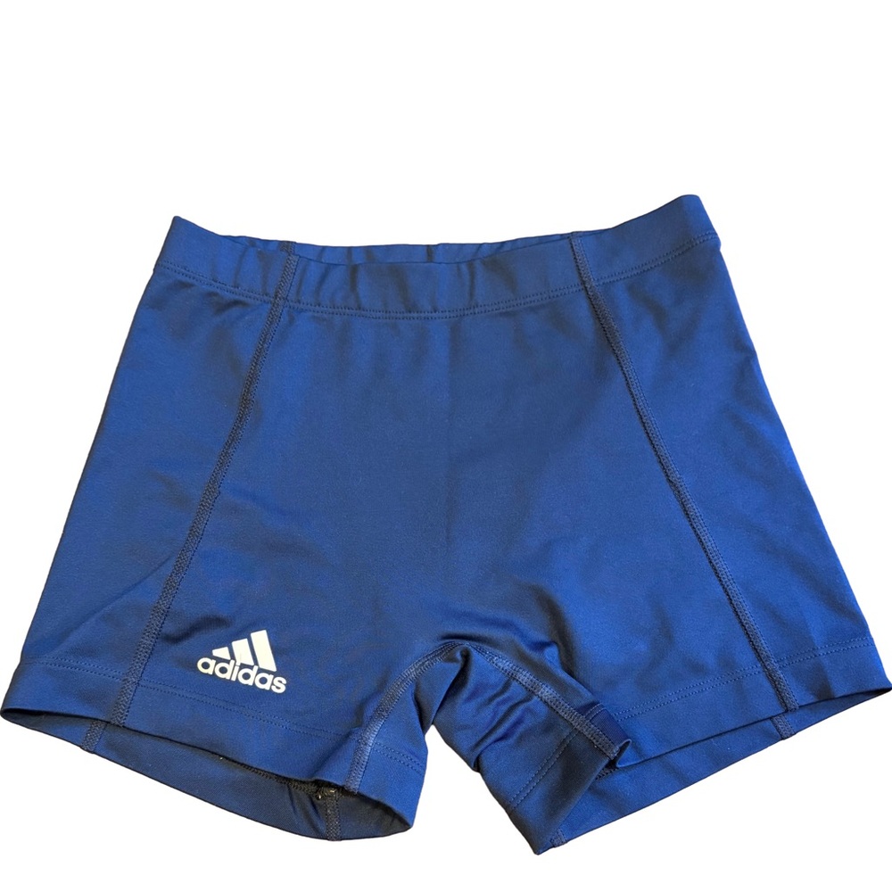 NWOT Women’s Adidas Navy Team Performance Climalite Volleyball Shorts, Size S